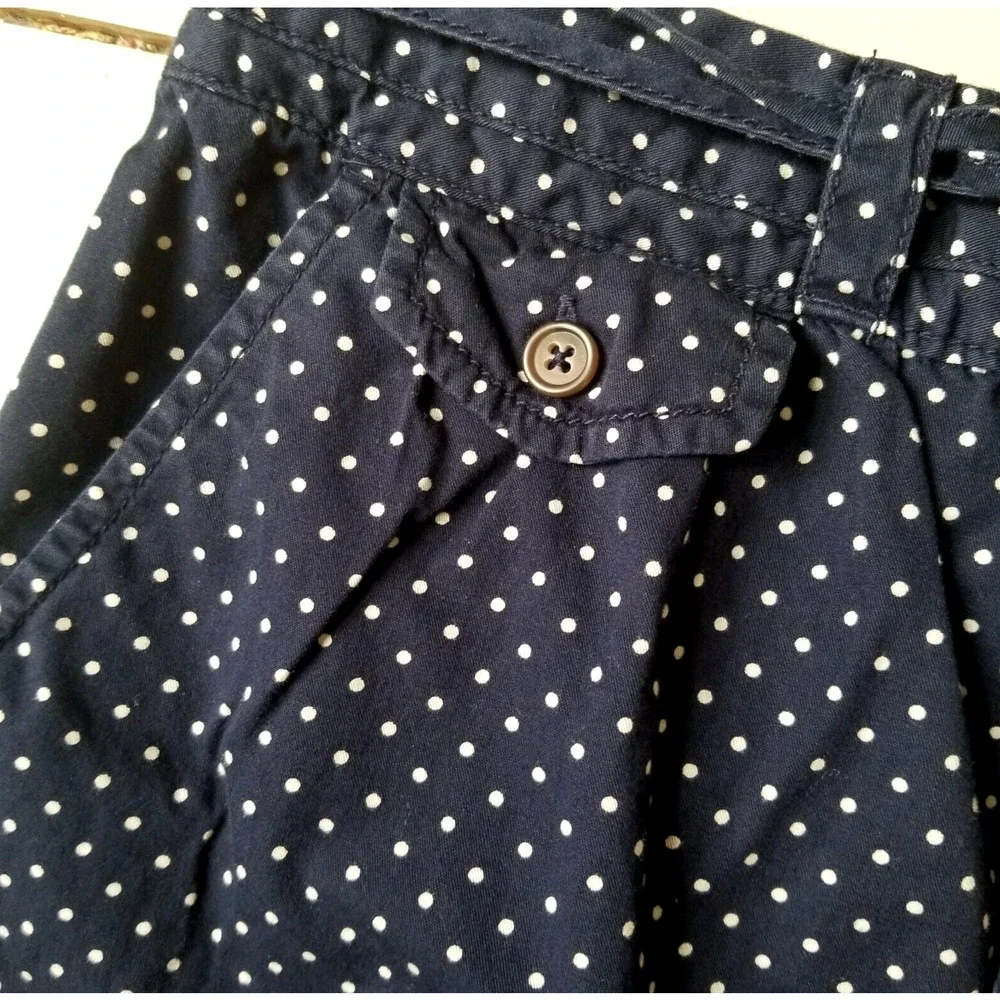 American Eagle Outfit Navy Polka Dot Skirt - Size 12